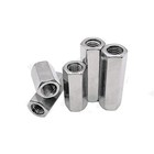 304 Stainless Steel Long Hex Coupling Nuts Din6334 Standoff Spacer Pillar M5-m16