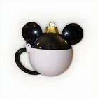 Disney Parks Christmas Mickey Mouse Snowman Ornament Stein Sipper Cup Souvenirs