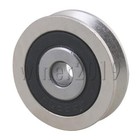 V Shaped Bearing Pulley Wheel Slidings Steel Door Roller Pulley Wheel Pack Of 4