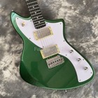 Metallic Green Player Plus Model Electric Guitar Tremolo Hh Pickups Maple Neck