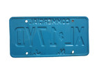 1988 New Jersey Commercial License Plate In Good Condition Xl-17yd