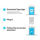 Tp-link Smart Plug  White  tapo P100 4-pack   Mini 