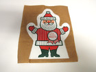 Vintage 60 s Macy s Dept  Store Promo Santa Claus Plastic Puppet