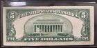1953a  5 Five Dollar Blue Seal  Circulated Nice Condition