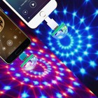 Usb Party Lights Mini Disco Ball Led Sound Control Dj Stage Rgb Lamp 1 Pc