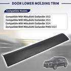 Door Lower Molding Trim Compatible With Mitsubishi Rear Left Driver Side