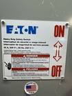 Eaton Dh361fgk Safety Switch Disconnect 30 Amp 600v 3 Phase Fuse N1 Pre Own