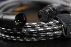 7 Pin Xlr 20ft Female Male Vacuum Tube Microphone 20  Cable Cord Black Tweed Mic