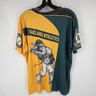 Oakland Athletics Baseball Jersey Style Graphic T Shirt Men Size L