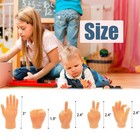 14 Pcs Mini Tiny Finger Hands Rubber Puppets For Puppet Shows And Parties
