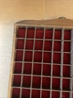 Vintage Thimble Wooden Collectors Hanging Display Rack Souvenir  Holds  100