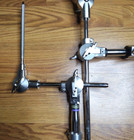 3 Pack Yamaha Ch755 Cymbal Boom Arms   Cwh940 Cowbell Holder Pro Drum Hardware