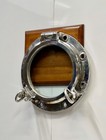 Timeless Maritime Salvage  Aluminum Ship Porthole Hatch     Rare Nautical Accent