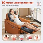 Coococo Massage Mat With Heat  Full Body 22 8   X 68    Gray