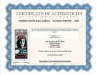 Warren Zevon Poster Signed   Numbered Silkscreen By Gary Houston March 2000 Coa