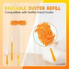 8 Pack Reusable Duster Refill Compatible With Swiffer Hand 8pcs  Yellow