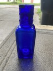 Rare Find  Antique Cobalt Blue Wyeth Medicine Bottle W  Matching Cap