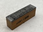 Vintage Printing Letterpress Printers Block Cut Some Morse Company Logo