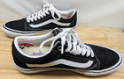 Vans Off The Wall Black Low Top Mens 9 Shoes New