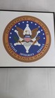 U s  Marshals Service Framed Logo Art - 15  X 15  Anodized Aluminum