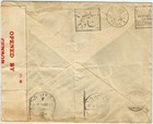 Egypt Palestine 1941 Scarce Censored Cover To  muhammad Isaf Al-nashashibi  In J