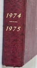 Vintage Clock Dial Dr Pepper Magazines Jan 1974 - Dec 1975 In A Hardcover Book