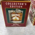 Early Times 1995   96 Collectors Edition Holiday Glass Kentucky Whiskey Set Of 2