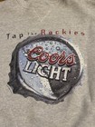 Vintage Beer Coors Light 1998 Sweatshirt Gray Size Xl 90s Pullover Made In Usa