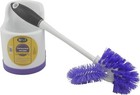Toilet Bowl Brush Set With Rim Cleaner   Holder - Toilet Bowl Cleaning System