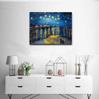 Van Gogh Canvas Wall Art Canvas Print Starry Night Van Gogh Famous Painting P   
