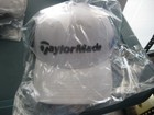 Tour Authentic Taylormade White    M large Curved Bill Hat     New