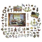 Wooden Puzzle For Adults By Foxsmartbox - 275 Pieces - Reading By The Window
