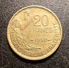 1950 France 20 Francs Coin