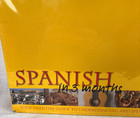 Learn Spanish In 3 Months Language Course 3 Audio Cds   Guide New   Sealed