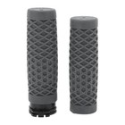 1  25mm 1 1  28mm Motorcycle Hand Grips Cover Kit Non Slip Tpu Dark Gray
