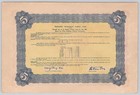 1926 China Nationalist 5 Yuan Lottery Loan Bond Cement Works    Tannery 395469
