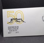 Edinburgh Philatelic Society 1977 First Day Cover Jubilee Penny Post Stamp Fdc