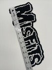 Misfits Punk Band Logo Xlg Back Patch  Quality Embroidery  Sew On  13    X 5 1 2   