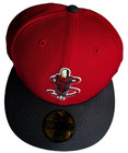 New Era 59fifty Red Lowell Spinners Size 7 3 8  Fitted Baseball Hat
