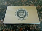 Brand New University Of Chicago Aluminum Steel   Metal Business Card Holder Case