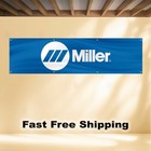 Miller Welding 2 x8  Banner Flag
