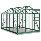 6x10 Ft Walk-in Polycarbonate Greenhouse Walk-in Design heavy Duty aluminum Fram