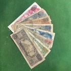 Set 8 American Bank Note Co Mexico 1 5 10 20 50 100  500   1000 Vg-f