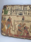 Rare Ancient Egyptian Antiquities Stela Stone Pharaonic For Judgment Day Anubis