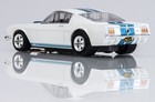 Afx Mega G  1965 Shelby Gt350 Mustang White W blue Stripes Ho Slot Car  22068