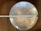 Vintage Wendell August Forge Hammered Aluminum Bowl With A Dogwood Pattern 