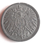 1921 German Empire 10 Pfennig - Great War Time Zinc Coin - Free Ship - Bin  sss