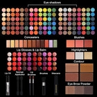 Ultimate 186-color Makeup Kit For Women - Perfect Christmas Gift Set 