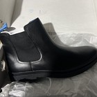Wesson Cm Wesson Men   s Black Ankle Bootie Slip-on Boots Size 12 M