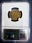  ah 389-421  Ghaznavid Gold Dinar Mahmud Ngc Ms61 Uncirculated Coin